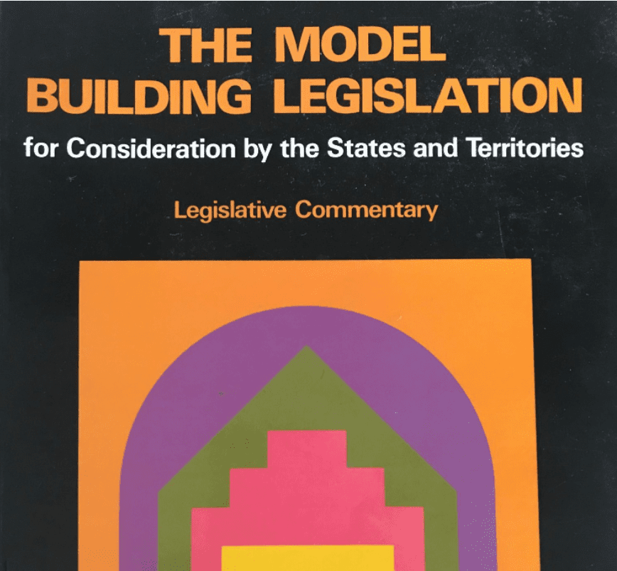 The early nineties National Model Building Act Based Reforms and its impact on law reform in Australia The early nineties National Model Building Act Based Reforms and its impact on law reform in Australia