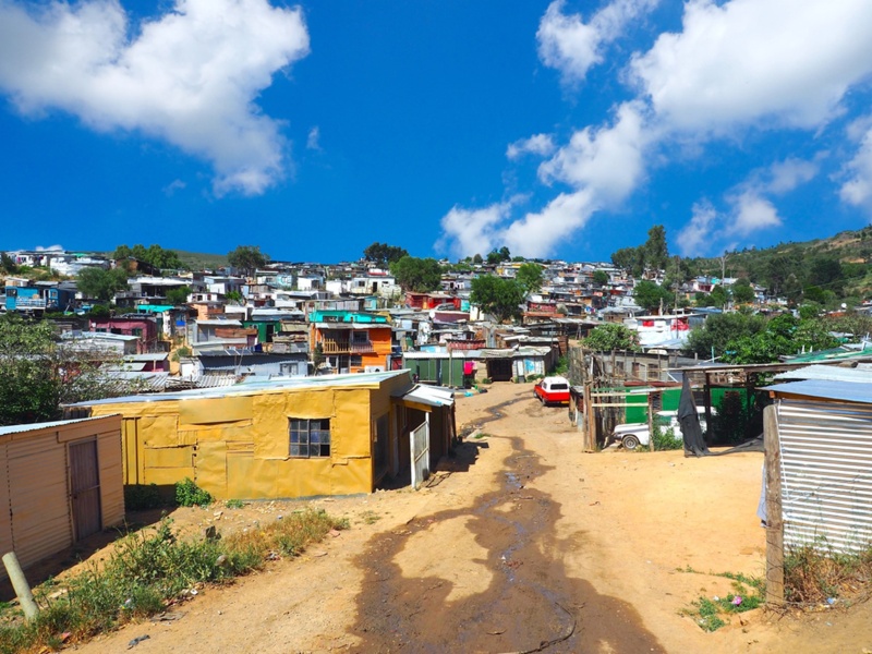 Example of an informal settlement